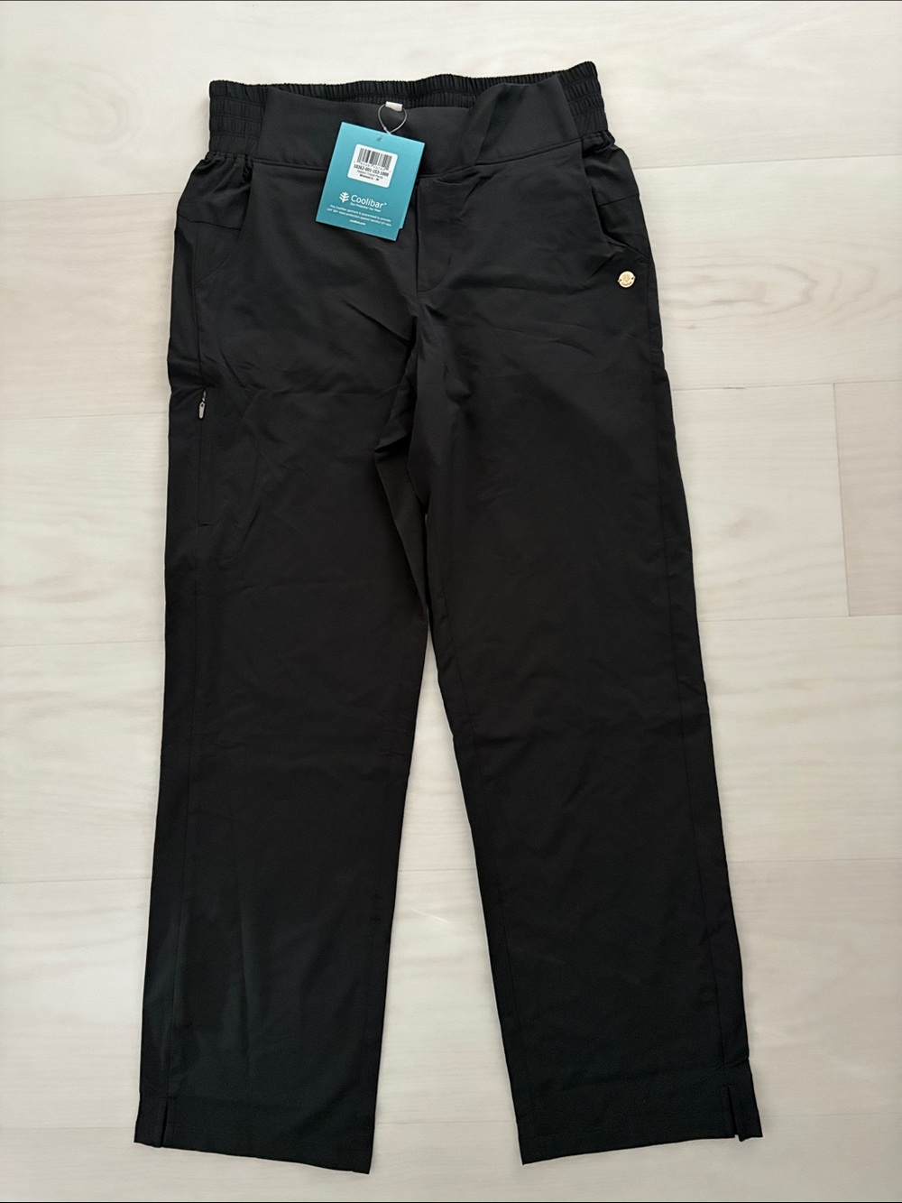 Coolibar Women’s Black Pellaro Sun Protection Pants, M